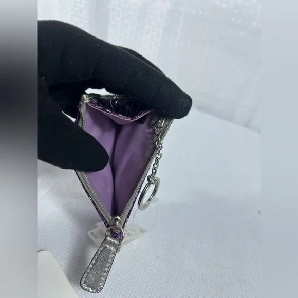 NWT Coach Kisslock Clutch / Wristlet with Matching Cardholder - Picture 9 of 16